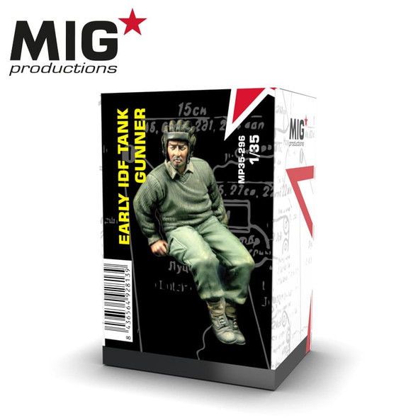 MIG Productions 1/35 Scale Early IDF Tank Gunner Model Kit