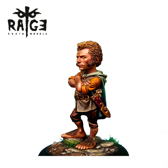 AK Interactive Rage Series - 54mm Yarry Light Feet Model Kit