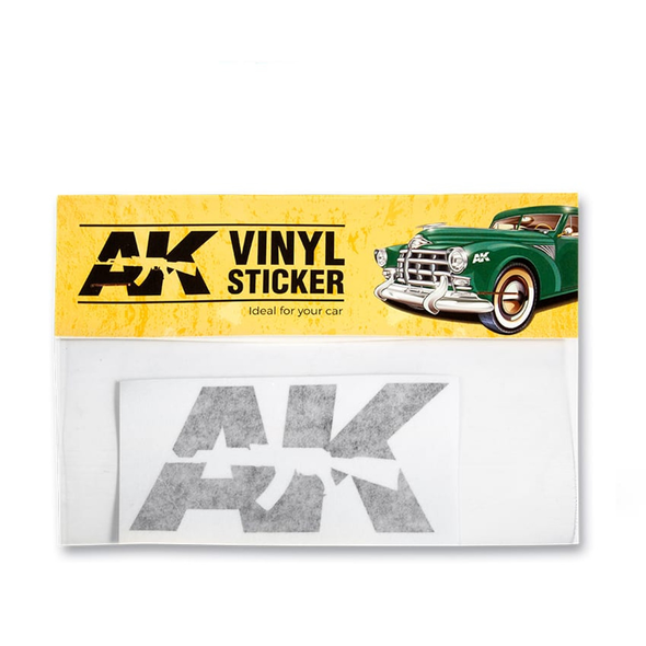 AK Interactive Logo Vinyl Sticker - Black