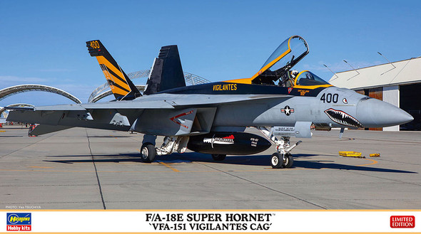 Hasegawa 1/72 Scale F/A-18E Super Hornet VFA-151 Vigilantes CAG Limited Edition Model Kit