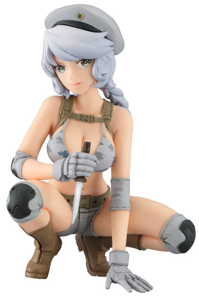 Hasegawa 1/12 Scale 12 Egg Girls Collection No.20 Sasha Ilyushina Army Model Kit