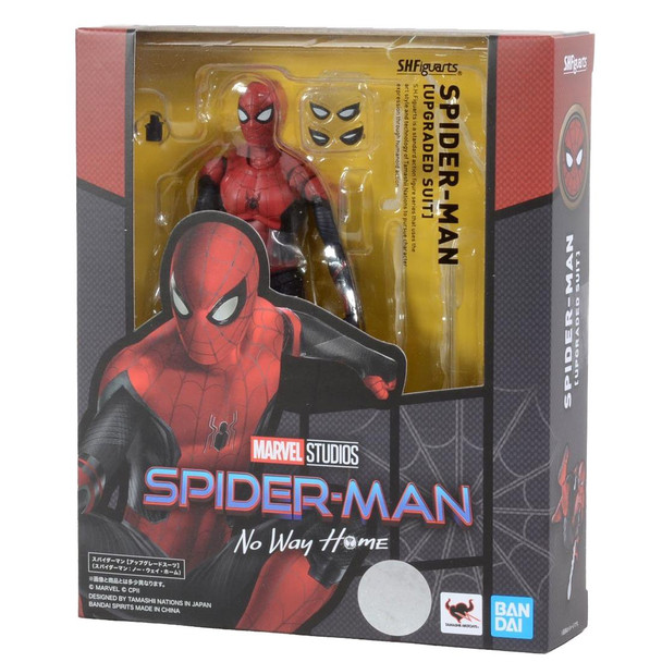 Bandai Marvel Universe No Way Home Spider-Man Upgraded Suit Special Set S.H. Figuarts Action Figure