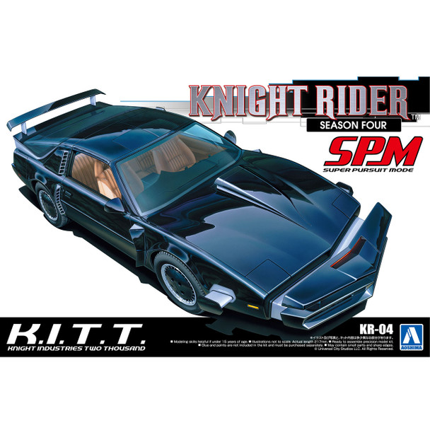 Aoshima 1/24 Scale Knight Rider 2000 K.I.T.T. SPM Model Kit