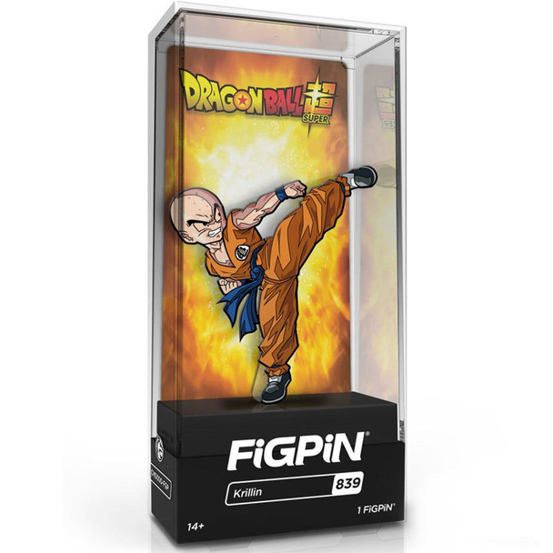 FiGPiN Dragon Ball Super Series Krillin Enamel Pin Figure