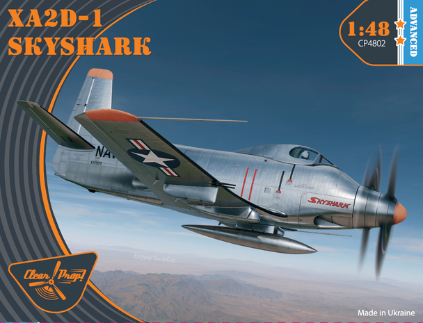 Clear Prop 1/48 XA2D-1 Skyshark, Advanced kit