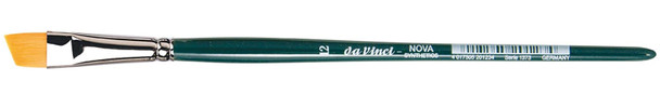 Da Vinci Nova 1373 Brush - Flat Slant Tip, Short Handle, Size 12