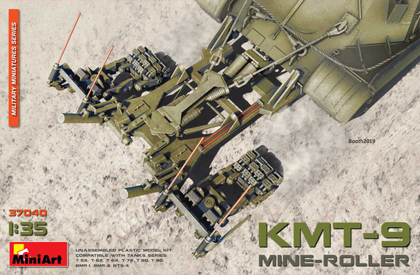 MiniArt 1/35 Scale Mine-Roller KMT-9 Model Kit