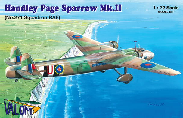 Valom 1/72 Scale Handley Page Sparrow Mk.II (No. 271 Squadron RAF) Model Kit