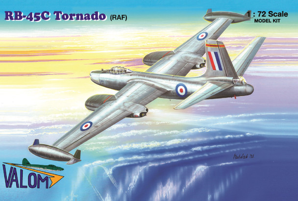 Valom 1/72 Scale N.A. RB-45C Tornado (RAF) Model Kit