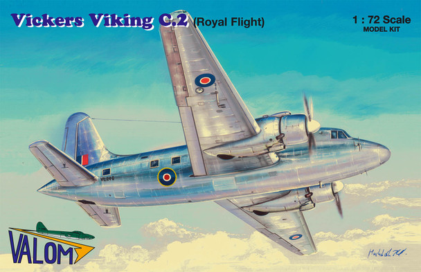 Valom 1/72 Scale Vickers Viking C.2 (Royal Flight) Model Kit