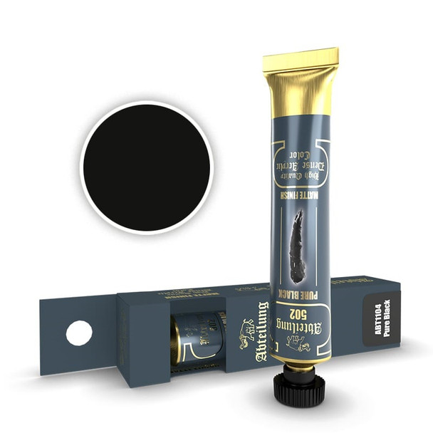 Abteilung502 High Quality Dense Acrylic - Pure Black 20ml