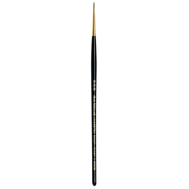 Da Vinci Maestro 11 Brush - Full Belly Round, Short Handle, Size 3/0