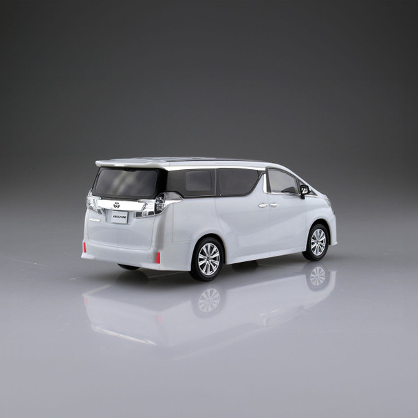 Aoshima 1/32 Scale Snap Kit #04-A Toyota Vellfire White Pearl Crystal Shine Model Kit