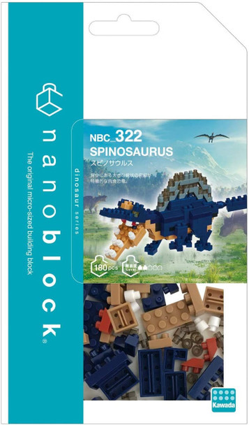 Nanoblock Collection Series Dinosaurs Spinosaurus Building Block Figure