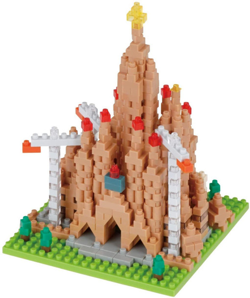Nanoblock Sights to See Series World Famous Buildings Sagrada Familia Building Block Figure