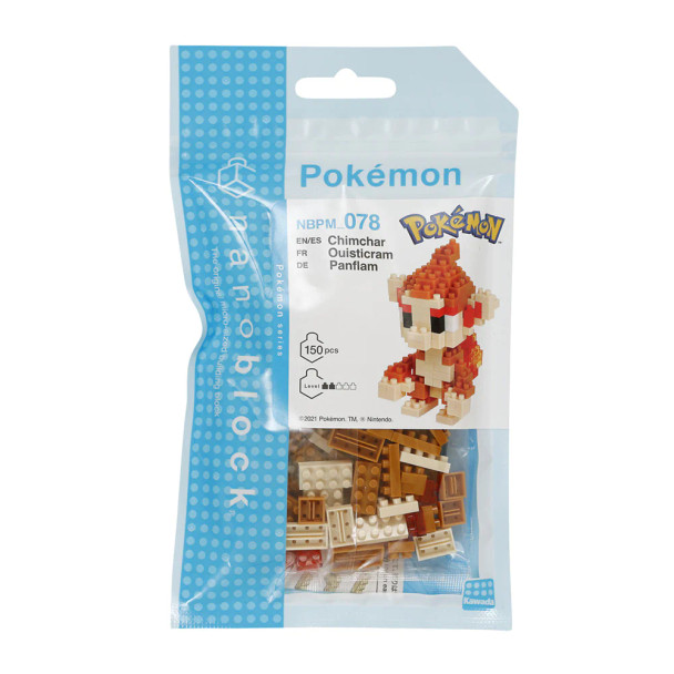 Nanoblock Pokemon Series Chimchar Building Block Figure