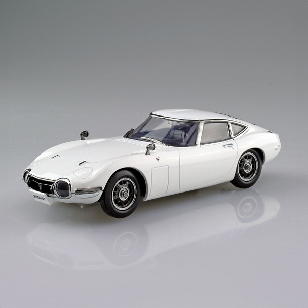 Aoshima 1/32 Scale Snap Kit #05-A Toyota 2000GT Pegasus White Model Kit