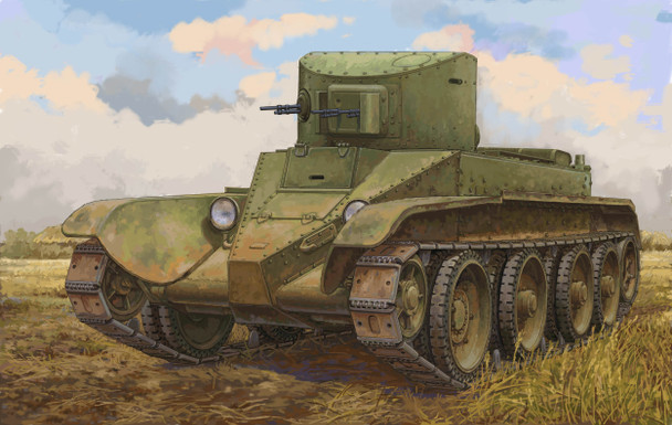 Hobby Boss 1/35 Scale Soviet BT-2 Tank Late Model Kit
