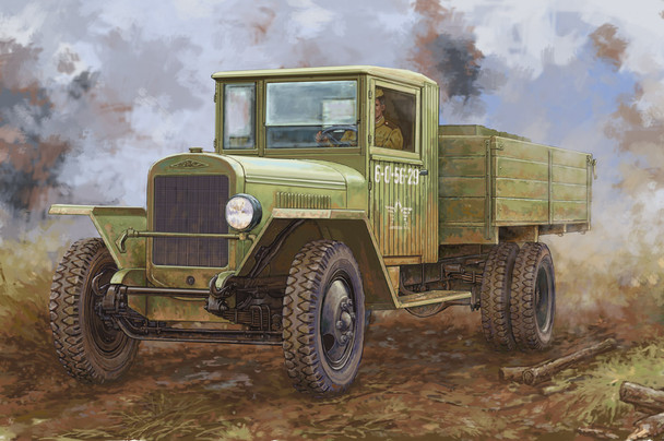 Hobby Boss 1/35 Scale Russian ZIS-5B Truck Model Kit