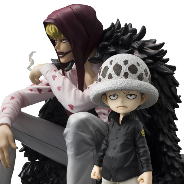 Megahouse One Piece Series Corazon & Law (Repeat) Limited Edition Portrait Of Pirates Figure