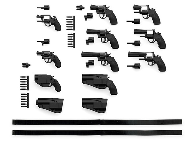 TomyTec Little Armory Series 1/12 Scale LA074 Revolver Set A