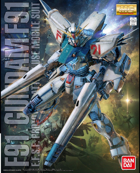 Bandai Gundam F91 MG Gundam F91(Ver 2.0 1/100 Scale Model Kit