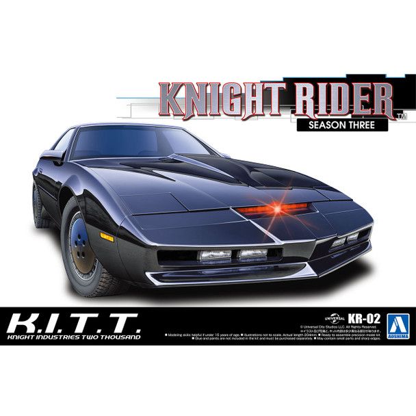 Aoshima 1/24 Scale Knight Rider 2000 K.I.T.T. Season III Model Kit