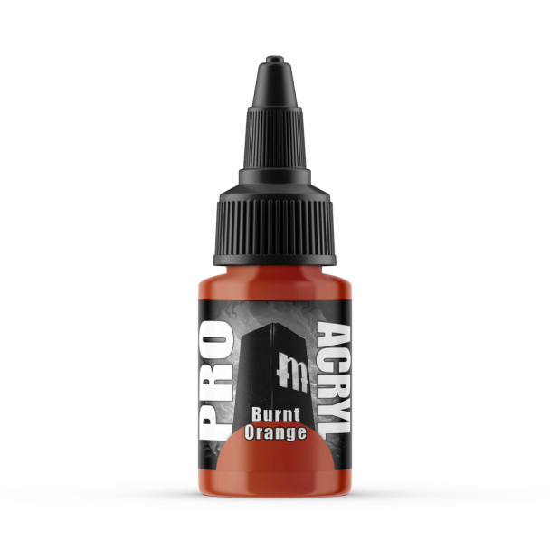 Monument Hobbies Pro Acryl Standard Paint - Burnt Orange 22ml