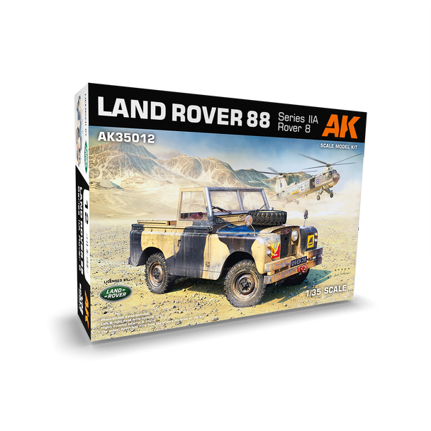 AK Interactive 1/35 Scale Land Rover 88 Series IIA Rover 8 Model Kit