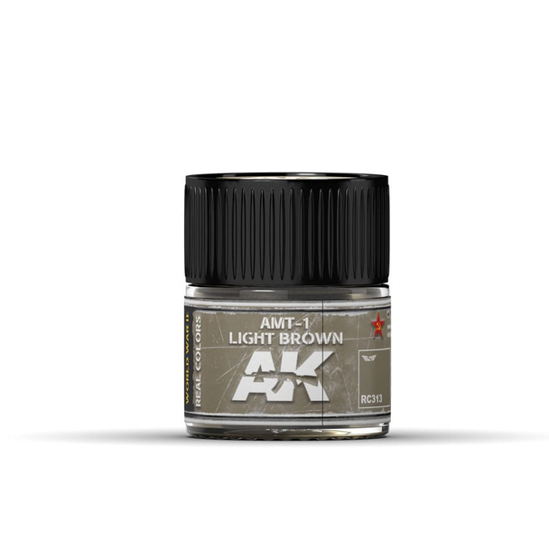 AK Interactive Real Colors Acrylic Lacquer - AMT-1 Light Brown 10ml