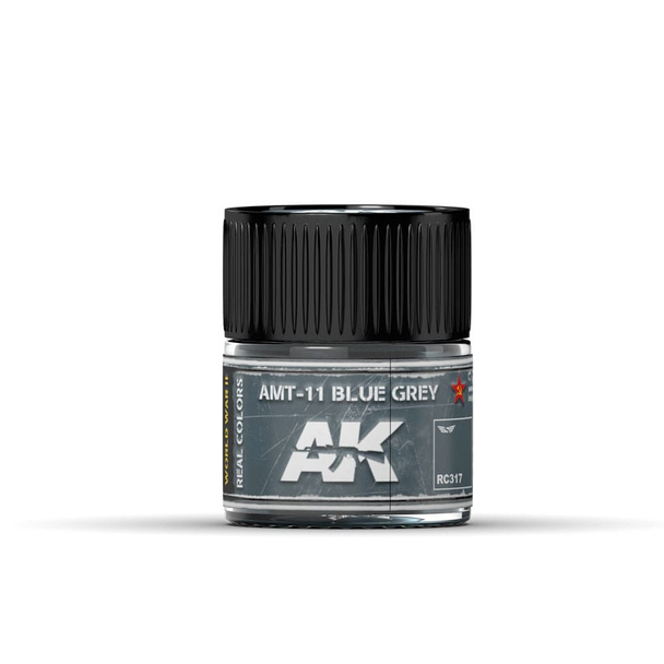 AK Interactive Real Colors Acrylic Lacquer - AMT-11 Blue Grey 10ml