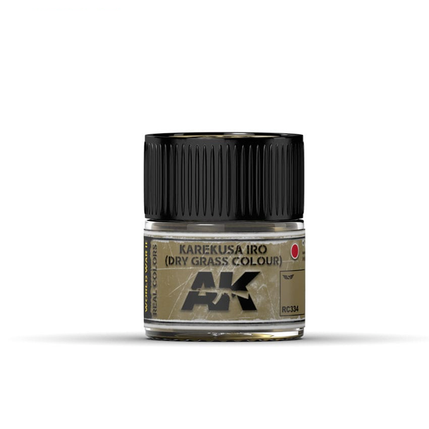 AK Interactive Real Colors Acrylic Lacquer - Karekusa Iro Dry Grass Colour 10ml