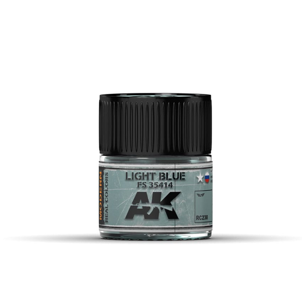 AK Interactive Real Colors Acrylic Lacquer - Light Blue FS 35414 10ml