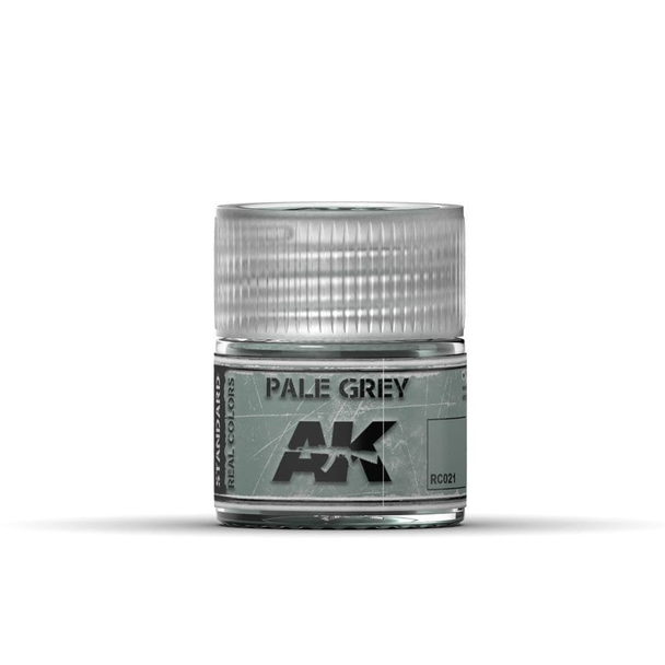 AK Interactive Real Colors Acrylic Lacquer - Pale Grey 10ml