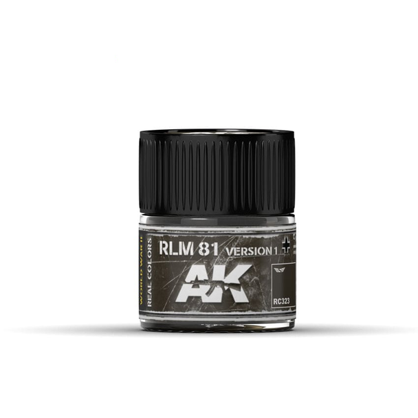 AK Interactive Real Colors Acrylic Lacquer - RLM 81 Version 1 10ml