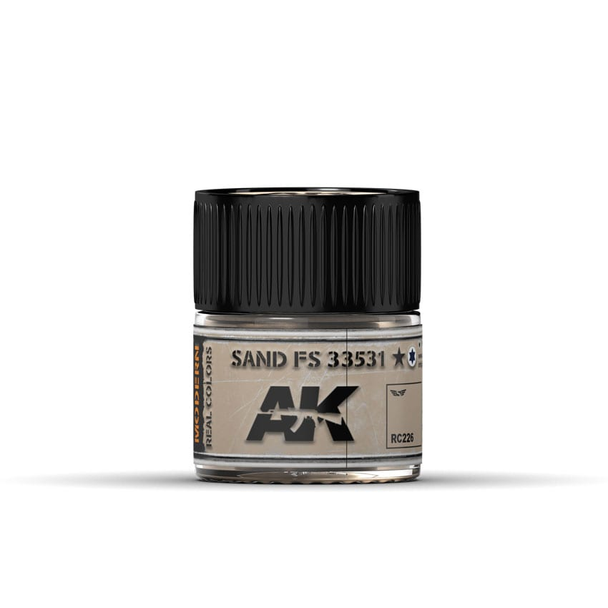 AK Interactive Real Colors Acrylic Lacquer - Sand FS 33531 10ml