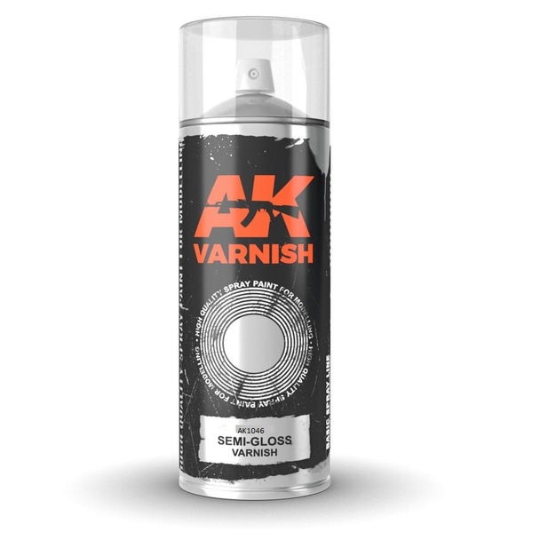 AK Interactive Sprays - Semi-Gloss Varnish USA 400ml
