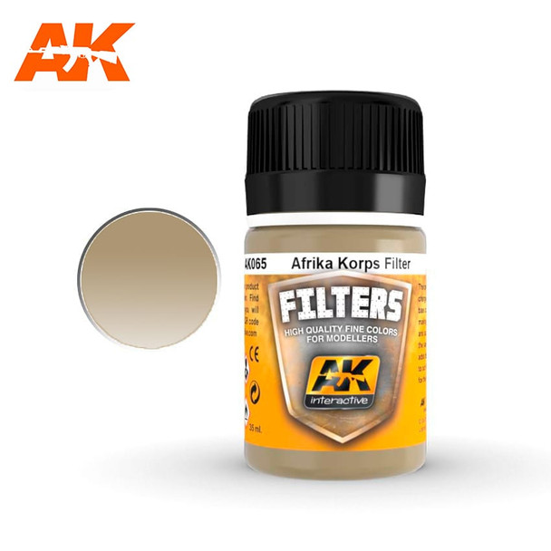 AK Interactive Filters - Afrika Korps Vehicles 35ml