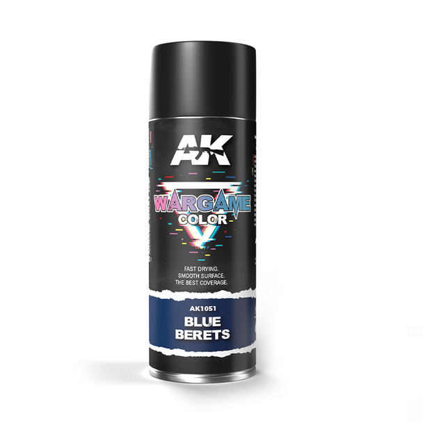 AK Interactive Sprays - Wargame Blue Berets 400ml