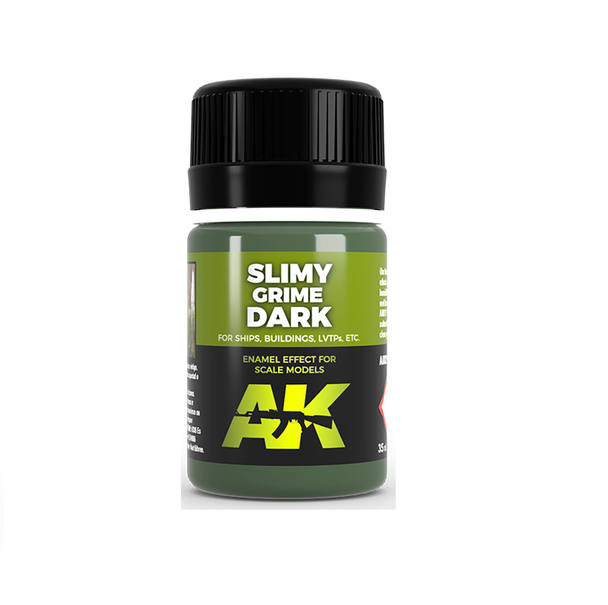 AK Interactive Enamels - Slimy Dark Grime 35ml
