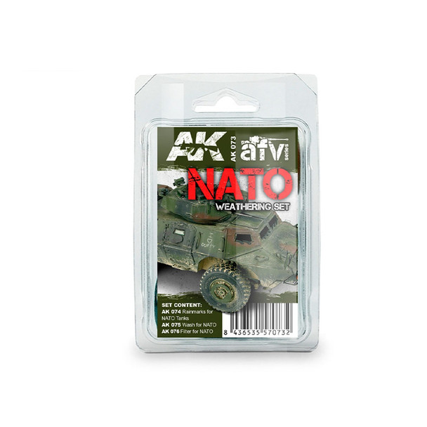 AK Interactive Weathering Paint Set - NATO