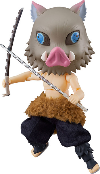 toytec Demon Slayer: Kimetsu No Yaiba Series Inosuke Hashibira Nendoroid Doll