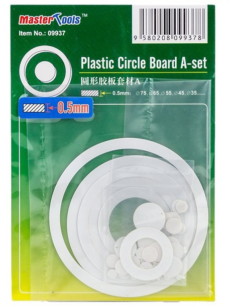 Master Tools Plastic Circle Board Set