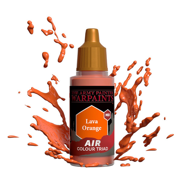 Army Painter Acrylic Warpaints - Air - Lava Orange