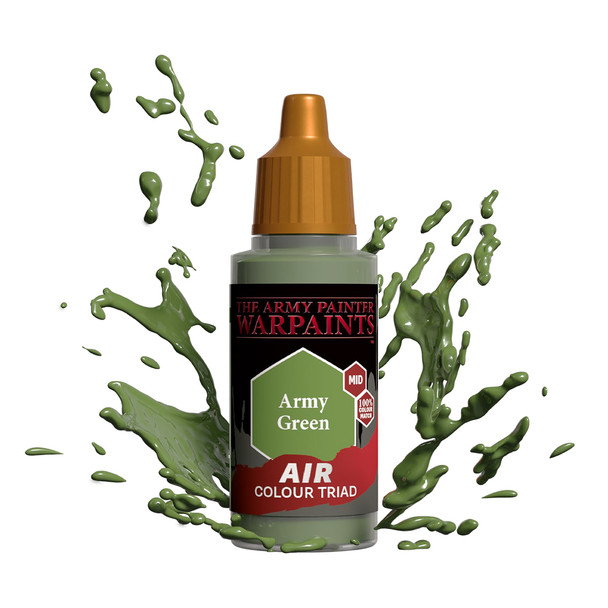 Army Painter Acrylic Warpaints - Air - Army Green