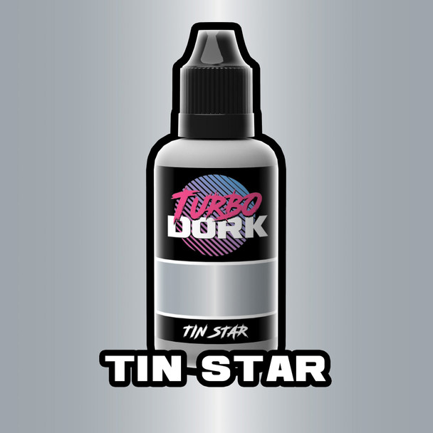 Turbo Dork Metallic Acrylic Paint - Tin Star 20ml