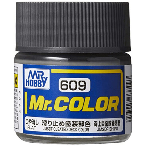 Mr. Hobby Mr. Color Acrylic Paint - C609 Cleated Deck Color (Japan Maritime Self-Defense Force Ships) 10ml