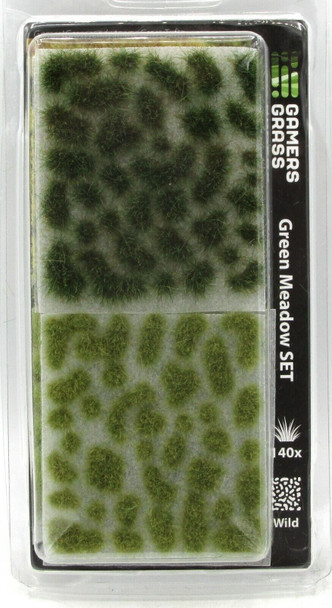 Gamers Grass Tuft - Wild Green Meadow Set