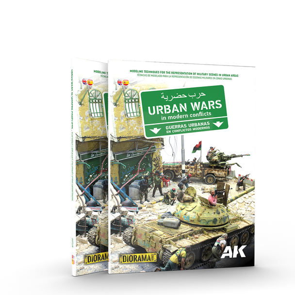 AK Interactive Urban Wars In Modern Conflicts - English & Spanish