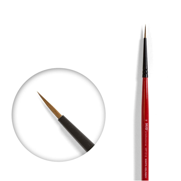 MIG Productions Marta Kolinsky Brushes - Round Brush # 00